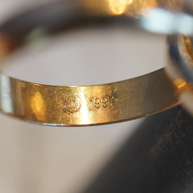 Cartier 3連リング 1997