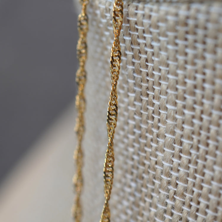 UNOAERRE スクリューネックレス from ITALY