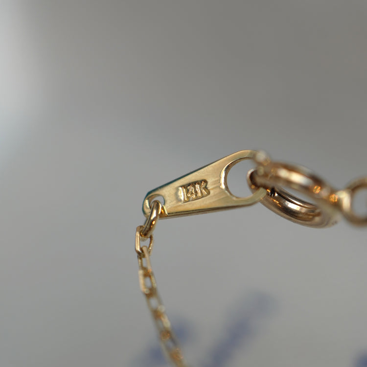 小さなリボントップが可愛らしい ネックレス