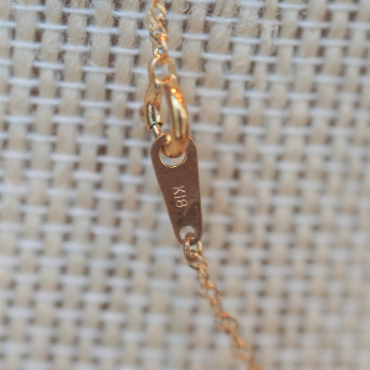 揺れるパールが可愛らしい ネックレス