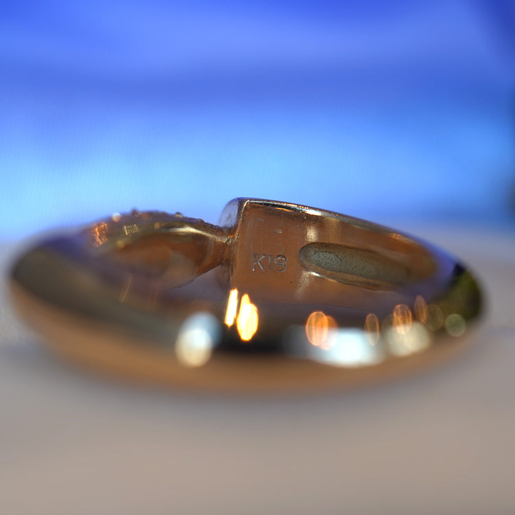 繊細な煌めきの ダイヤモンドリング