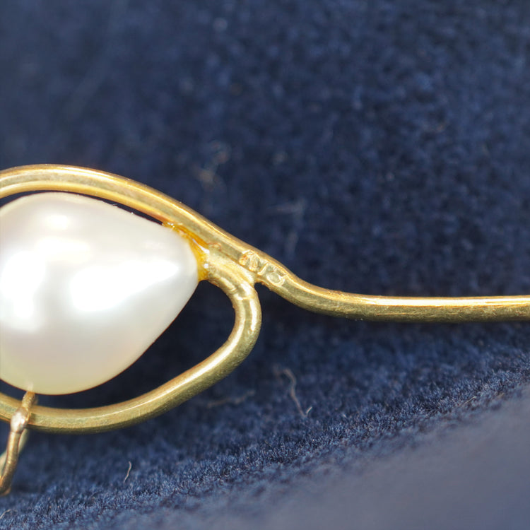 上品な 貝パールピン