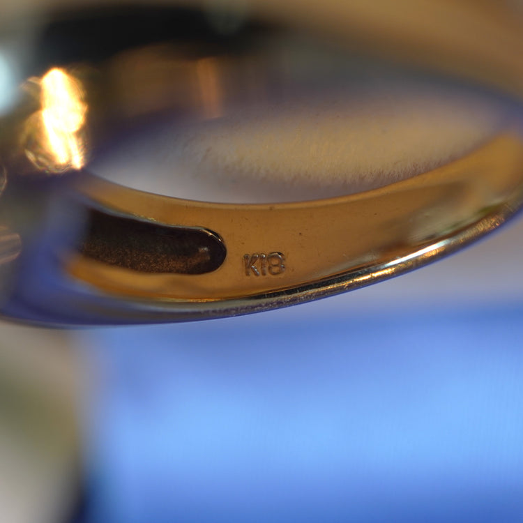 エレガントな アメジストリング