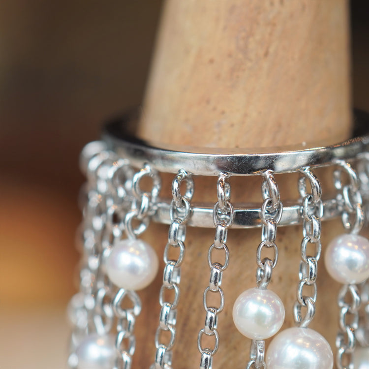 MIKIMOTO デコラクティブな パールリング