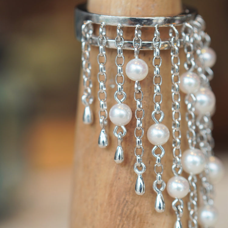 MIKIMOTO デコラクティブな パールリング