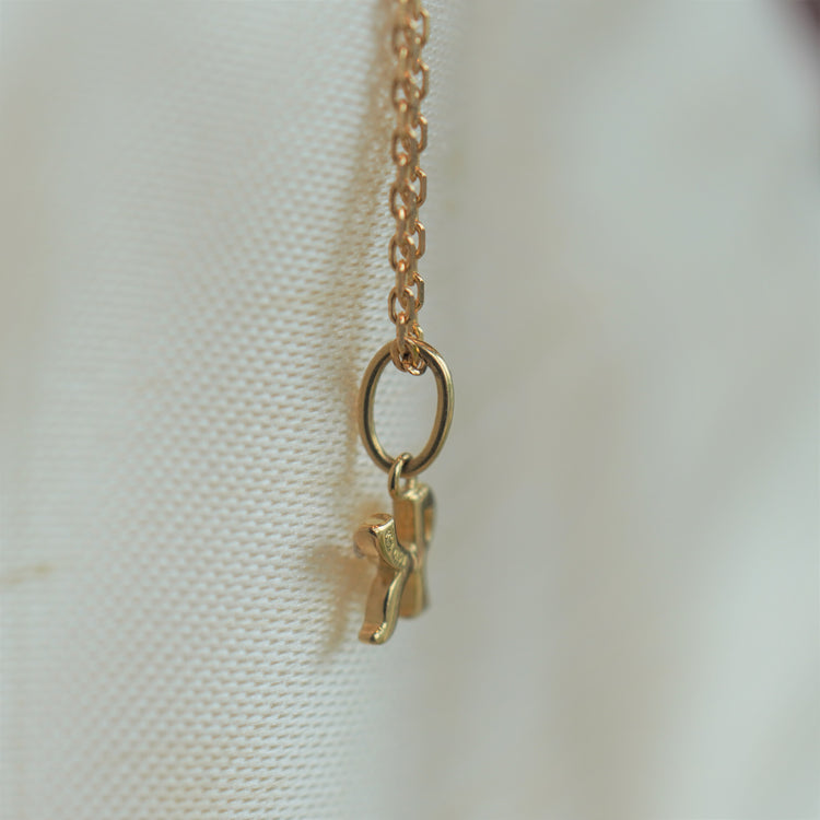 小さな小さな「K」チャーム