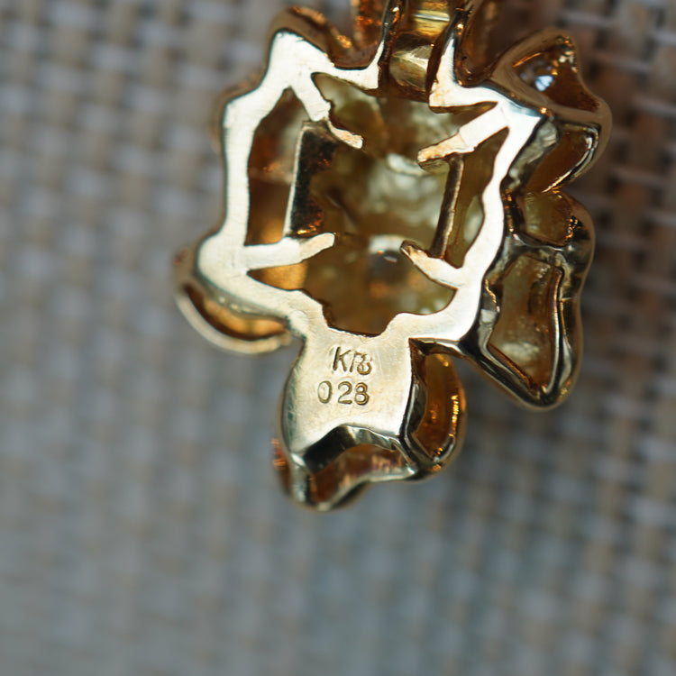 ゴールドのお花 トップ