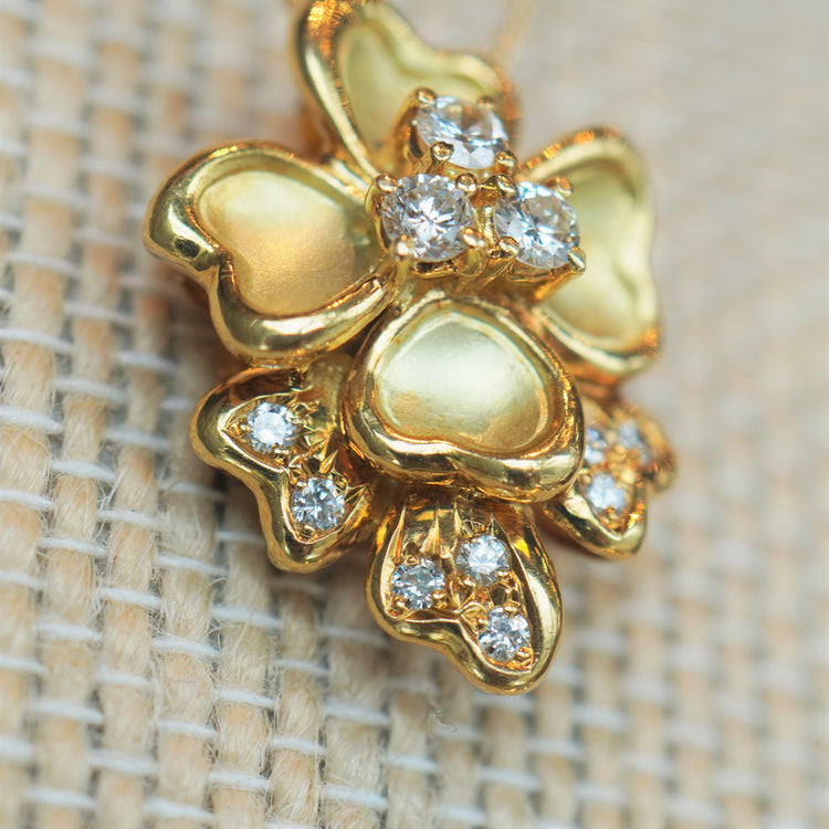 ゴールドのお花 トップ