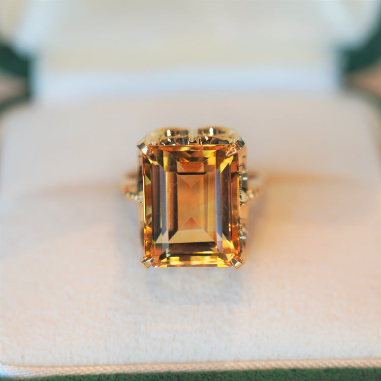 シトリン リング