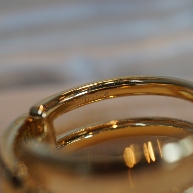 グリーントルマリンが美しいリング