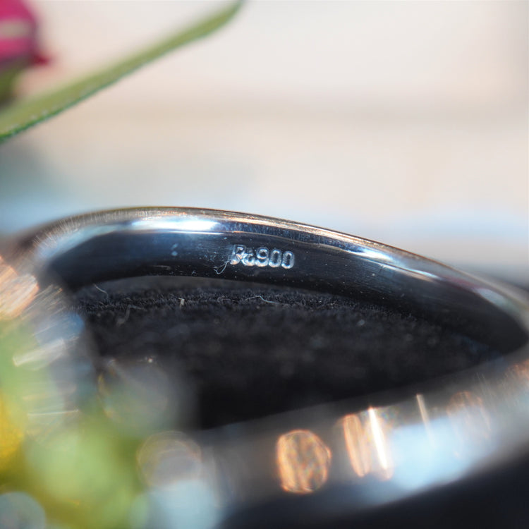 爽やかなペリドット リング