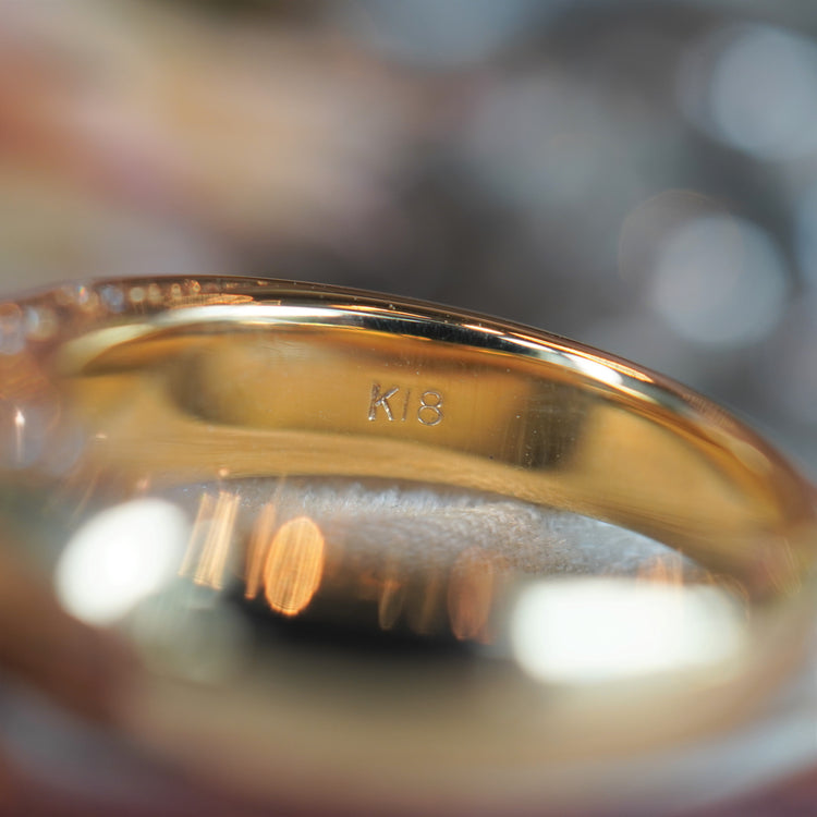 どこから見ても美しい ダイヤモンドリング