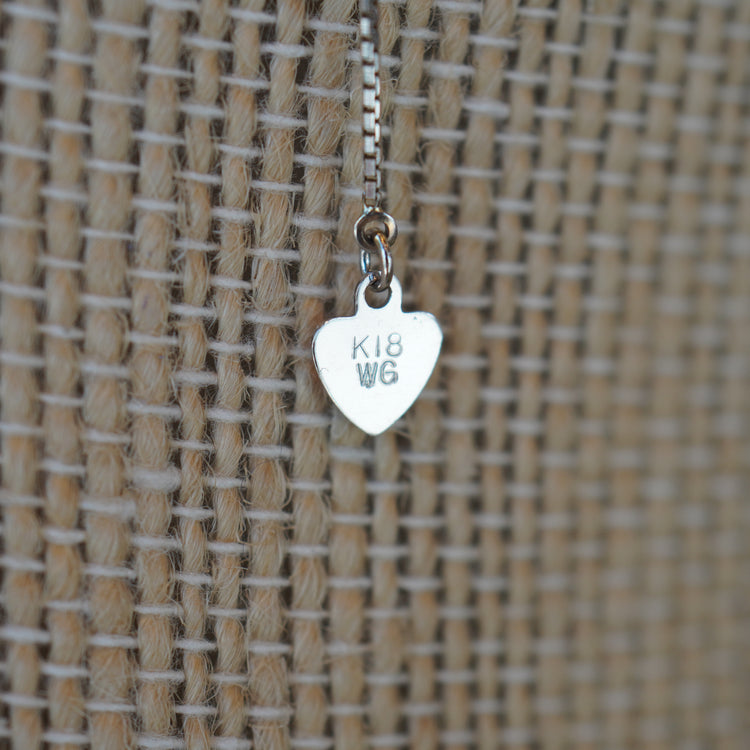 カラーダイヤモンドが美しい ネックレス