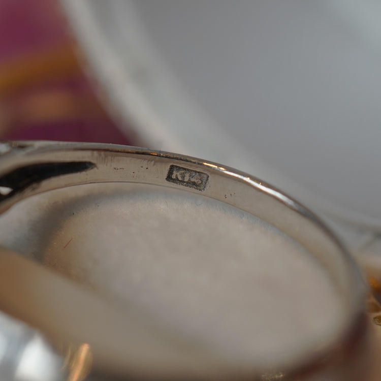 華やかなアクアマリンリング