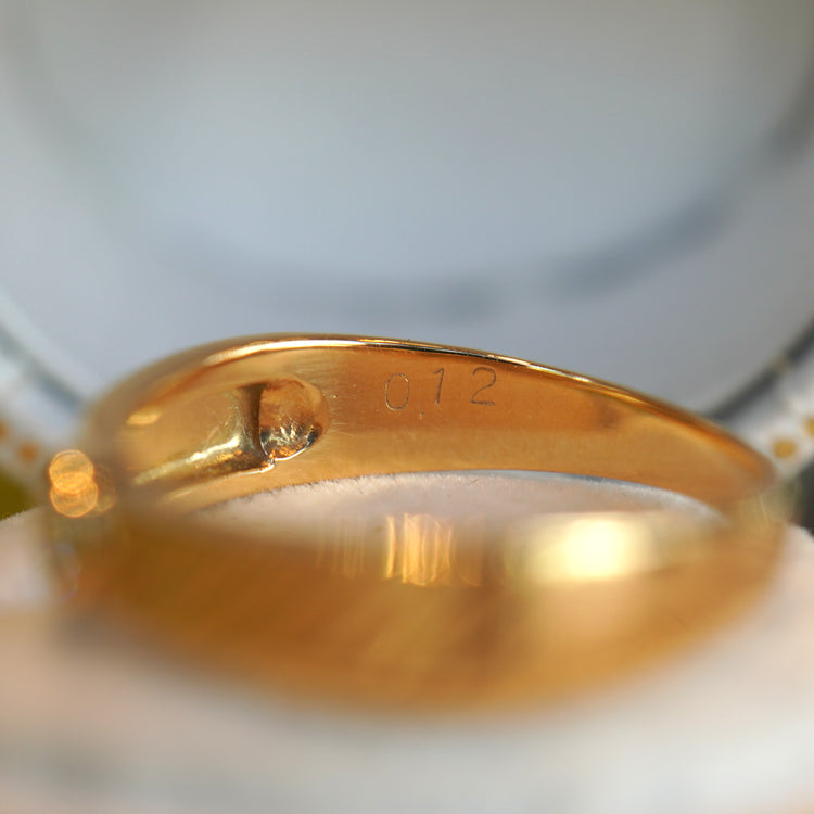 クラシカルなダイヤモンドリング