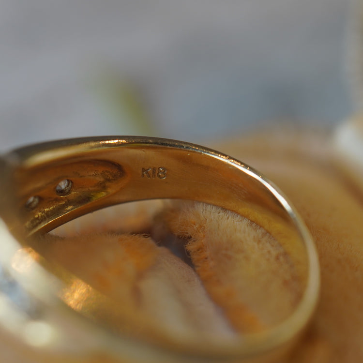 上品なダイヤモンドリング