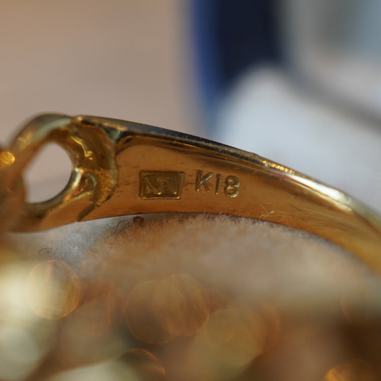 ガーネット デザインリング