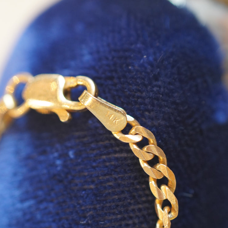 シンプルで軽やかな 喜平ブレスレット from ITALY