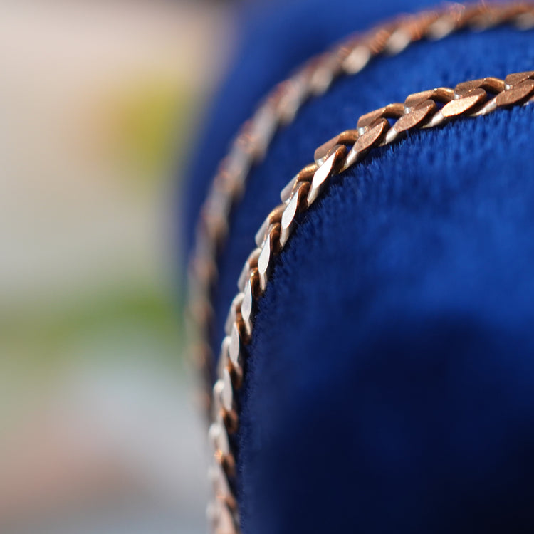 シンプルで軽やかな 喜平ブレスレット from ITALY