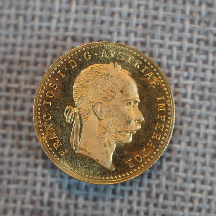 オーストリア 1ダカット金貨 (再鋳貨版)