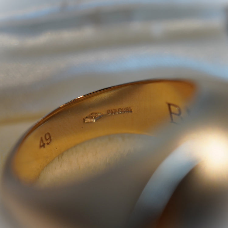 BVLGARI カボションリング
