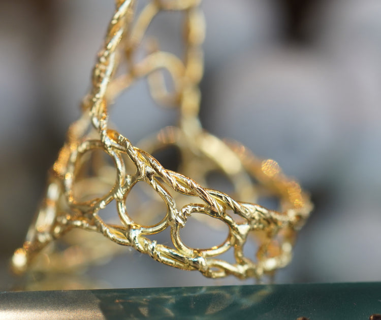 大振りな デザインリング