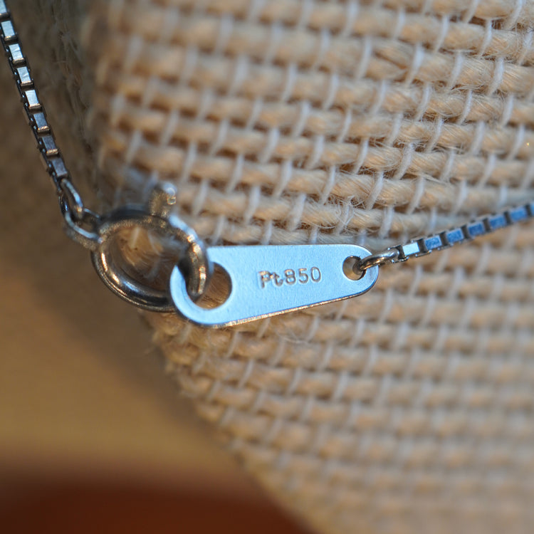 プラチナ ベネチアン ネックレス