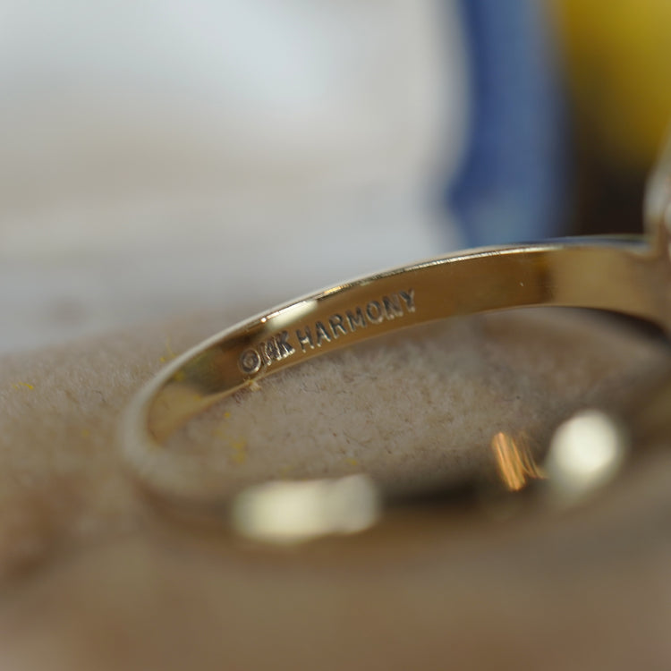 華やかな ヴィンテージダイヤモンドリング