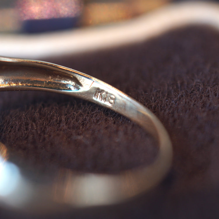 ゴールドデザインリング