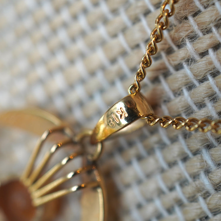 和風トップつき ネックレス