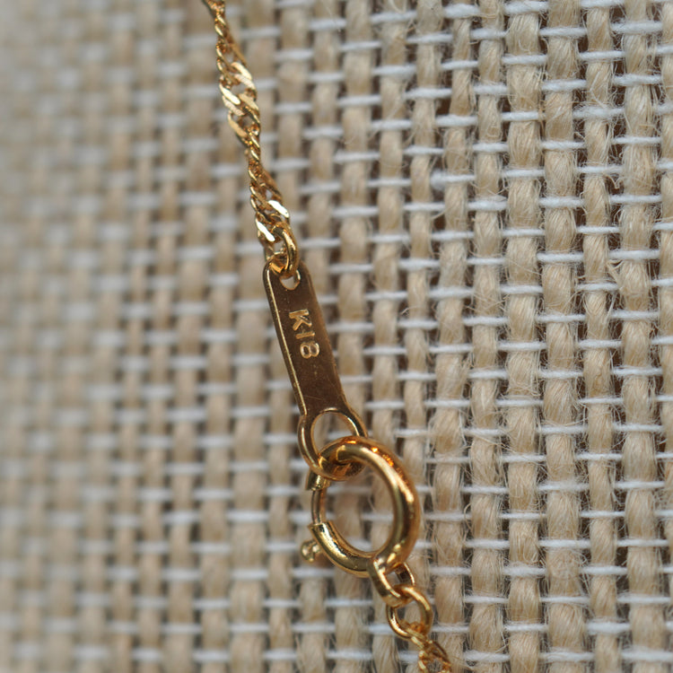 ゴールド スクリューネックレス