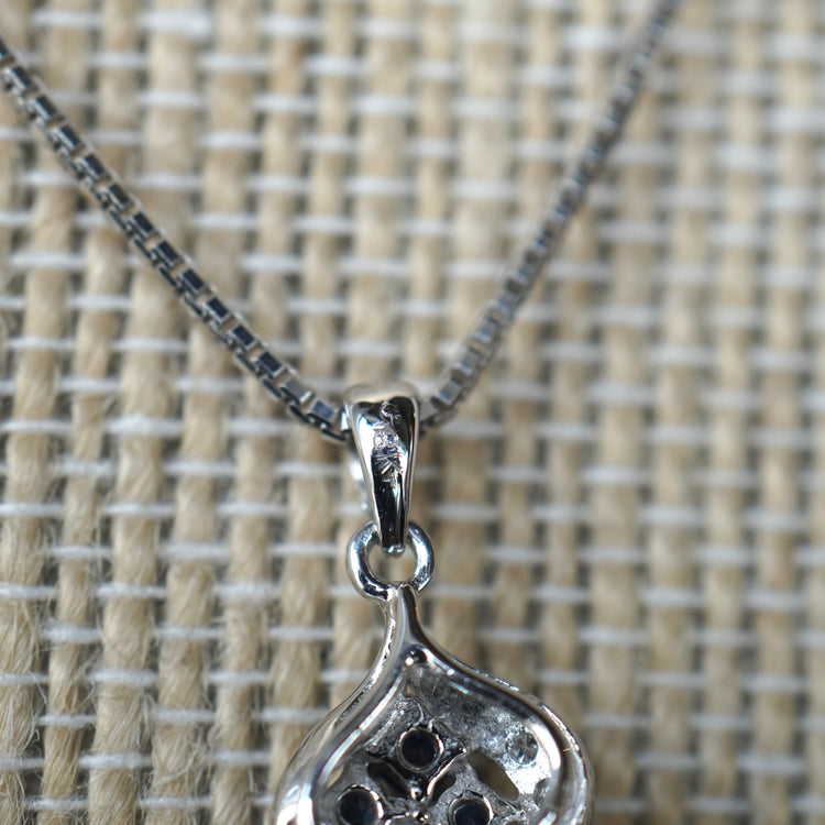 サファイアトップ付 ネックレス