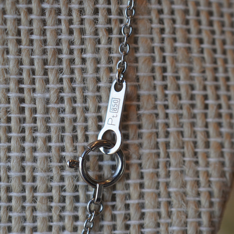 プラチナ アズキチェーン