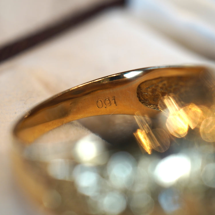 スタースモーキークォーツ カレッジリング