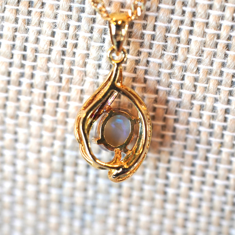 オパールトップ ネックレス