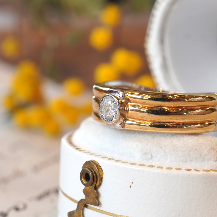 シンプルな ダイヤモンドリング