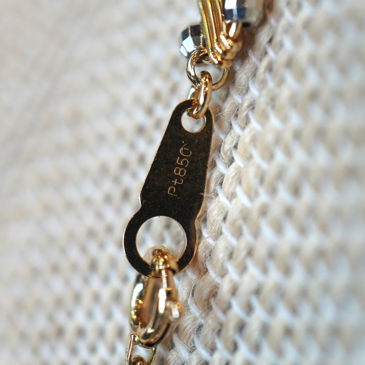 ゴージャスな コンビデザインネックレス