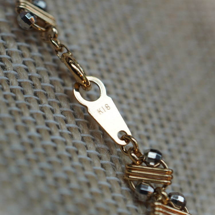 ゴージャスな コンビデザインネックレス