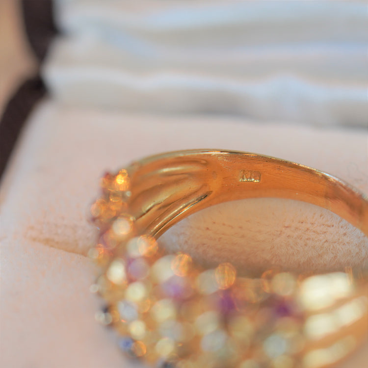 3Color 幅広リング