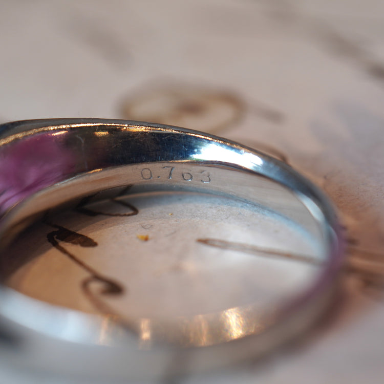 煌めく プラチナダイヤモンドリング