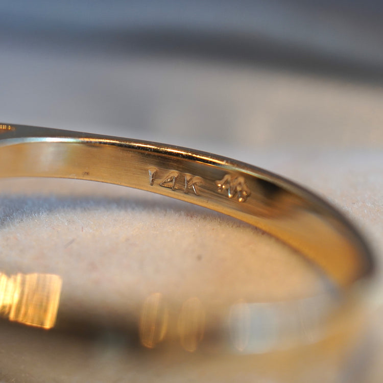 華やかな オニキスリング