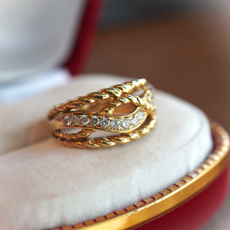 ダイヤモンド デザインリング