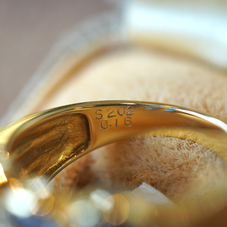 サファイア デザインリング