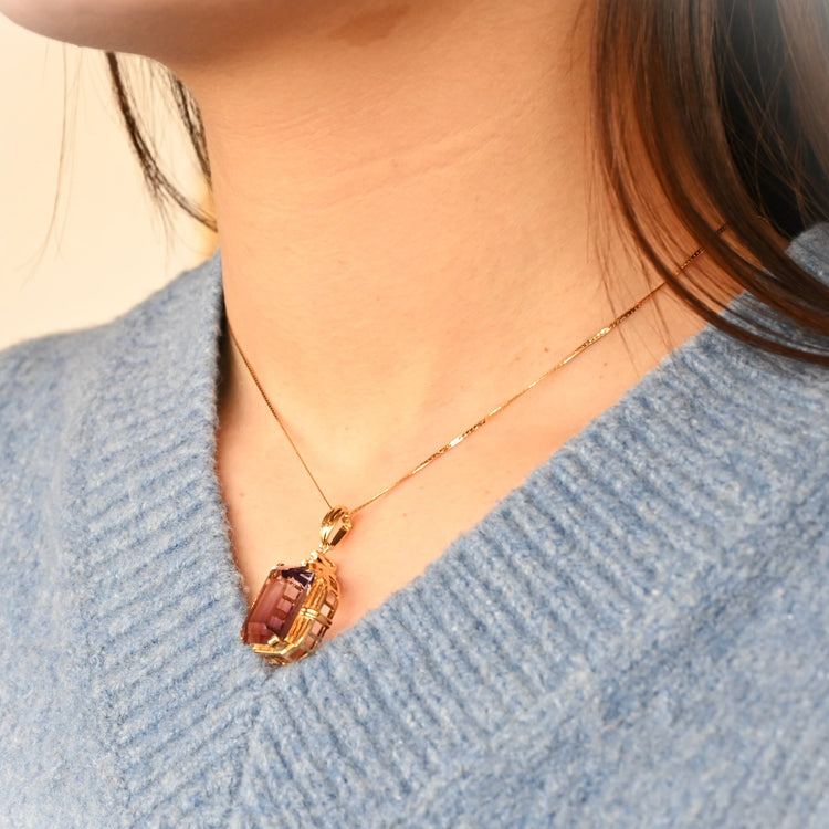 大粒 アメジストトップ