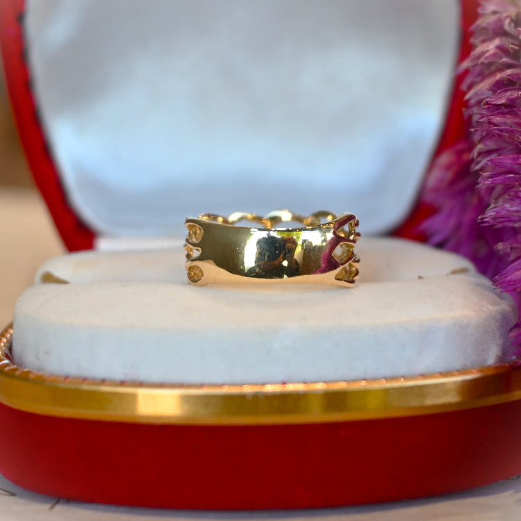 チェーンデザイン リング