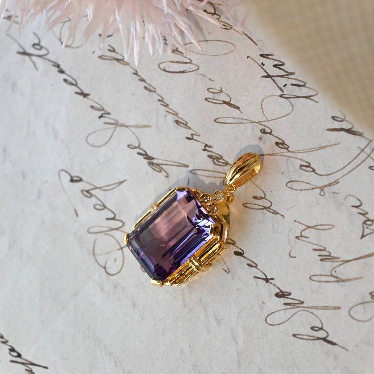 大粒 アメジストトップ