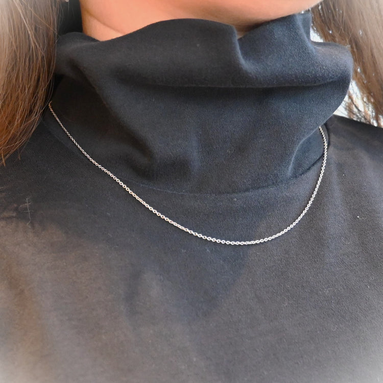 プラチナ アズキチェーン