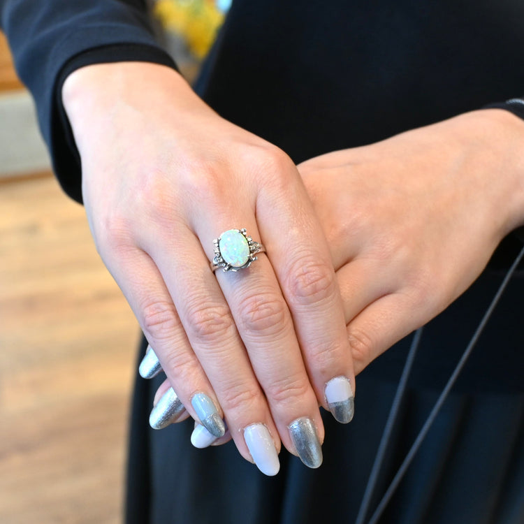 オパール リング