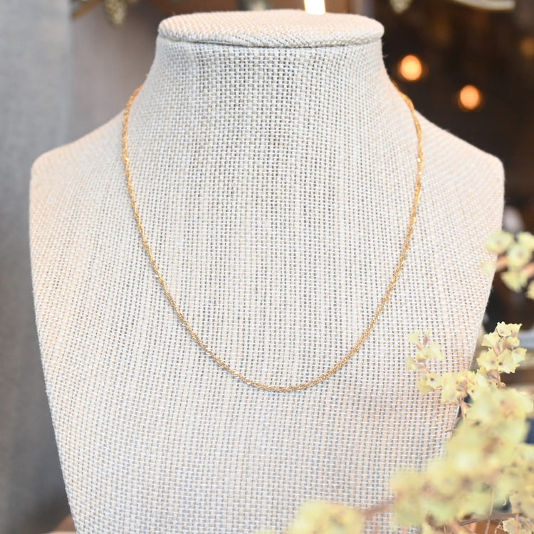 UNOAERRE スクリューネックレス from ITALY