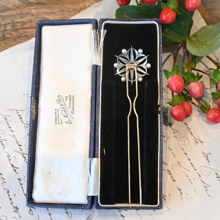 ダイヤモンドと細工の美しい かんざし